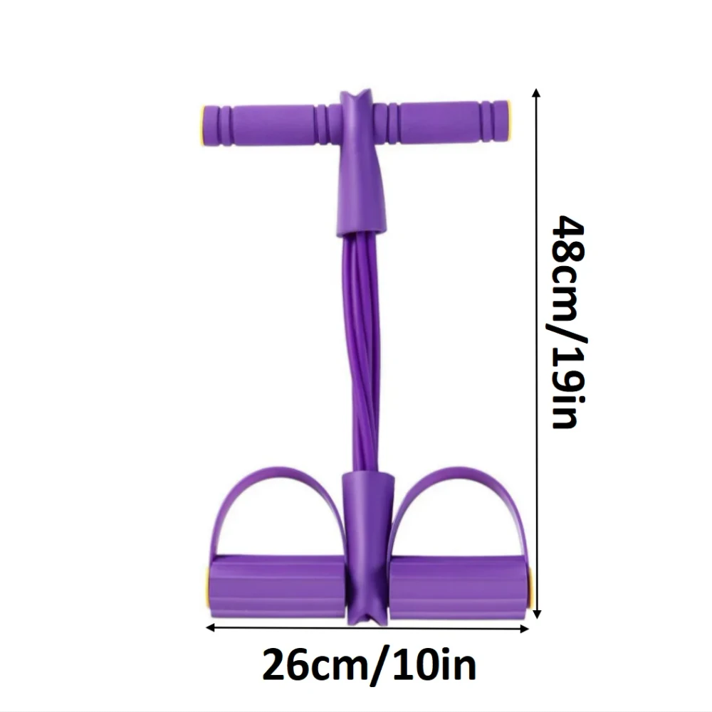 Multifunctional Resistance Rope Pedal Exerciser