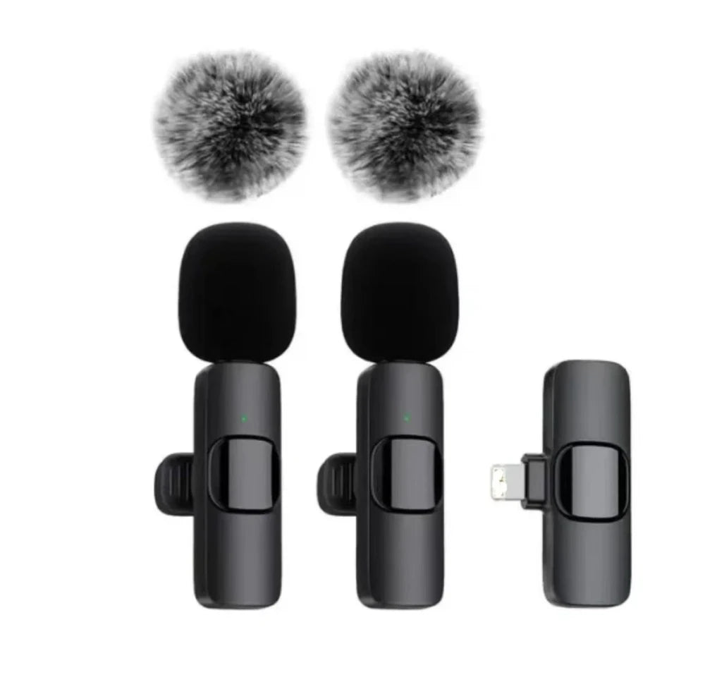 Wireless Lavalier Microphone Duo
