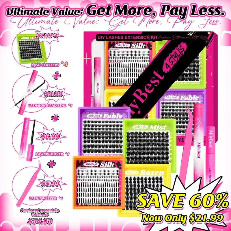 MilyBest DIY Lash Cluster Kit