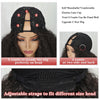 Curly Synthetic V Part Wig