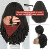 Curly Synthetic V Part Wig