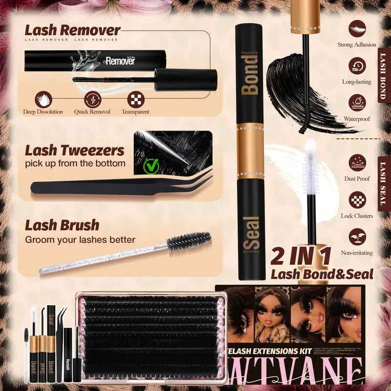 WTVANE Mega Volume Lash Clusters